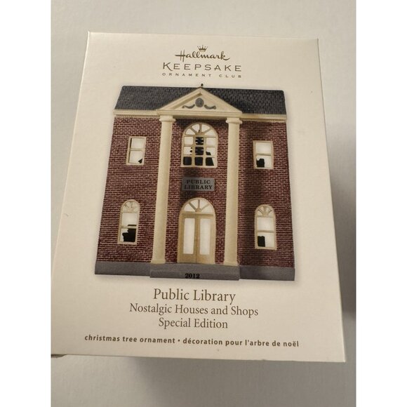 Hallmark | Holiday | Hallmark Keepsake Ornament Public Library ...